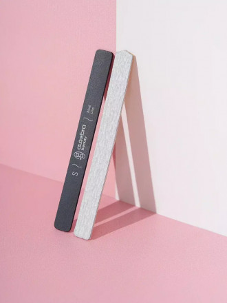 ALGEBRA BEAUTY   HARD GRAY   Тонкие   S   #180   (50шт)   Сменные  файлы для пилки без подложки