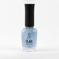 IQ BEAUTY   Лак для ногтей с биокерамикой с поталью   12,5мл   Prolac AQUAMARINE TEARS   #090