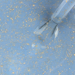 IQ BEAUTY   Лак для ногтей с биокерамикой с поталью   12,5мл   Prolac AQUAMARINE TEARS   #090