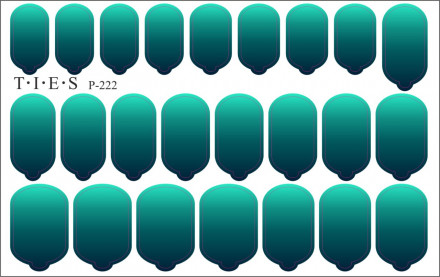 TIES   Пленка для маникюра   P-222