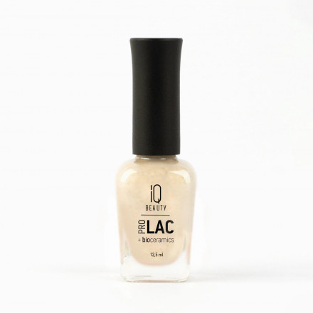 IQ BEAUTY   Лак для ногтей с биокерамикой с поталью   12,5мл   Prolac CELEBRATION   #092