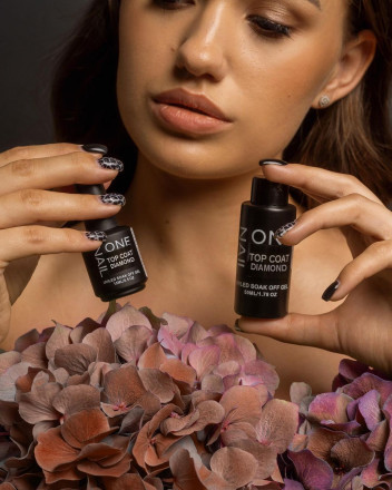 ONE NAIL   Топ без л/с с UV-фильтром  Top   DIAMOND  (бутылка)   30мл