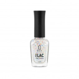 IQ BEAUTY   Лак для ногтей с биокерамикой с  хлопьями Юки   12,5мл   Prolac A THOUSAND WISHES   #125