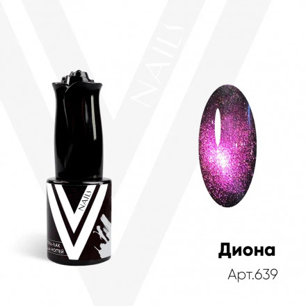 VOGUE NAILS   Гель-лак кошачий глаз 9D 10мл  ДИОНА