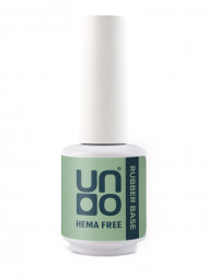 UNO   База прозрачная   Base RUBBER HEMA FREE   15мл (16г)