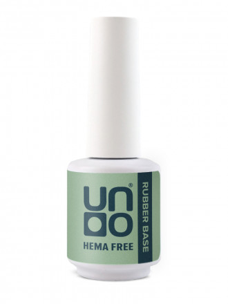 UNO   База прозрачная   Base RUBBER HEMA FREE   15мл (16г)