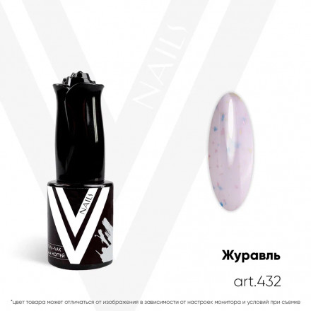 VOGUE NAILS   Гель-лак с поталью  10мл  ЖУРАВЛЬ