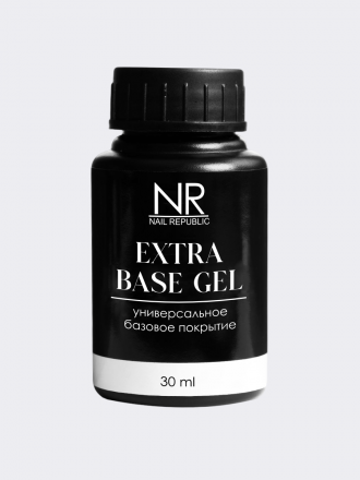 NAIL REPUBLIC   База прозрачная   Base EXTRA   30мл   (бутылка)