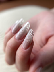 NAIL REPUBLIC   Гель моделирующий средне-густой перламутровый   Gel PEARL   #240   15г