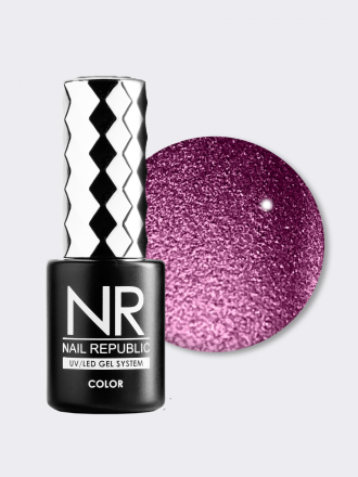NAIL REPUBLIC   Гель-лак кошачий глаз светоотражающий   10мл   Bright Cats   #683