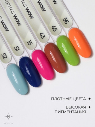 ALTA NIVELO   Лак для стемпинга   6мл   #15   Малиновый