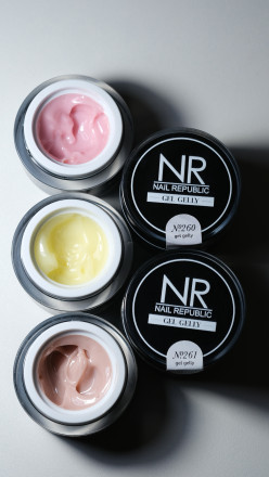 NAIL REPUBLIC   Гель-желе для моделирования   Gel GELLY   #262 Pink   15г