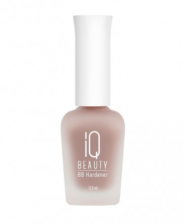 IQ BEAUTY   Укрепитель  для ослабленных и ломких ногтей с натуральным тонирующим эффектом матовый   12,5мл   BB Hardener   SKIN