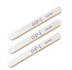 OPI   Пилка прямая на пластике   100/180   (25 шт)   [28]