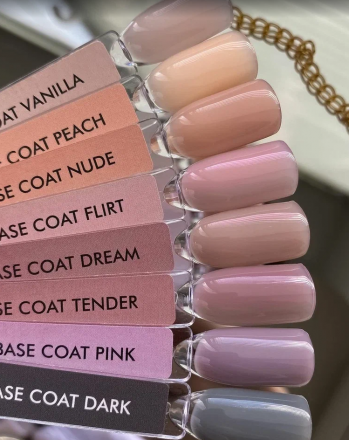 ONE NAIL   База камуфлирующая жесткая  Base   PINK  (бутылка)   50мл